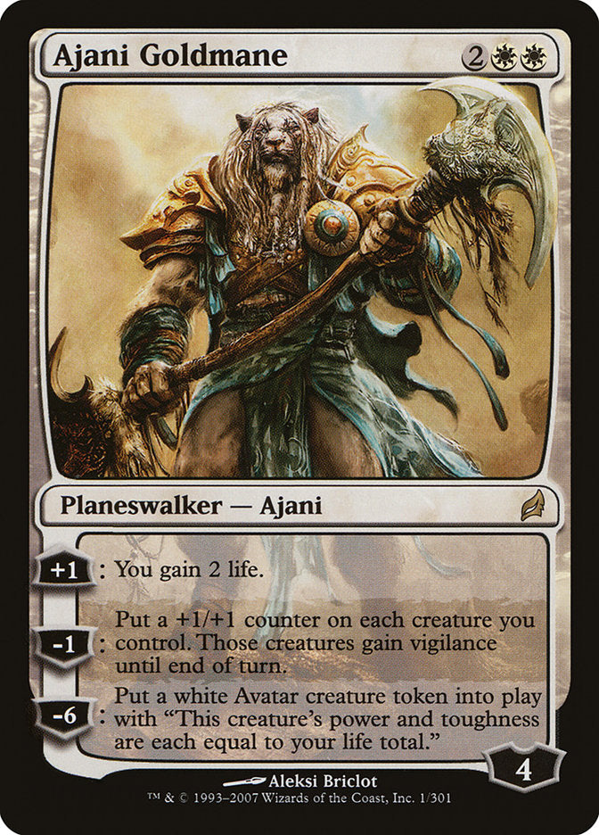 Ajani Goldmane [Lorwyn] | Black Swamp Games