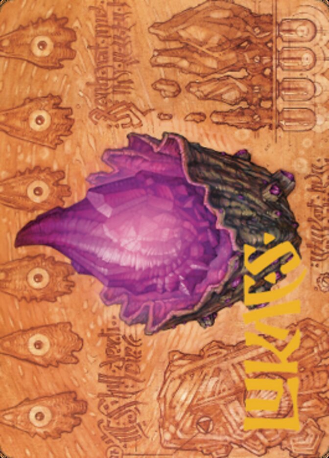 Thorn of Amethyst Art Card (Gold-Stamped Signature) [The Brothers' War Art Series] | Black Swamp Games