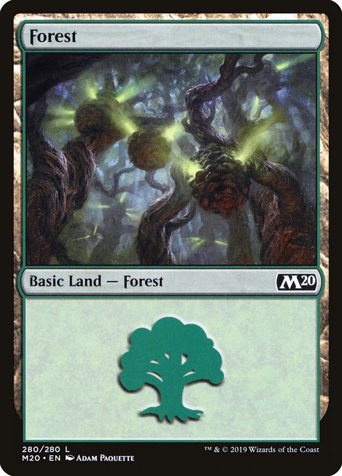 Forest (280) [Core Set 2020] | Black Swamp Games