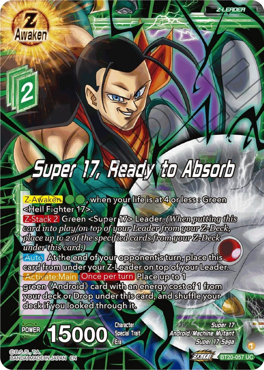 Super 17, Ready to Absorb (BT20-057) [Power Absorbed] | Black Swamp Games