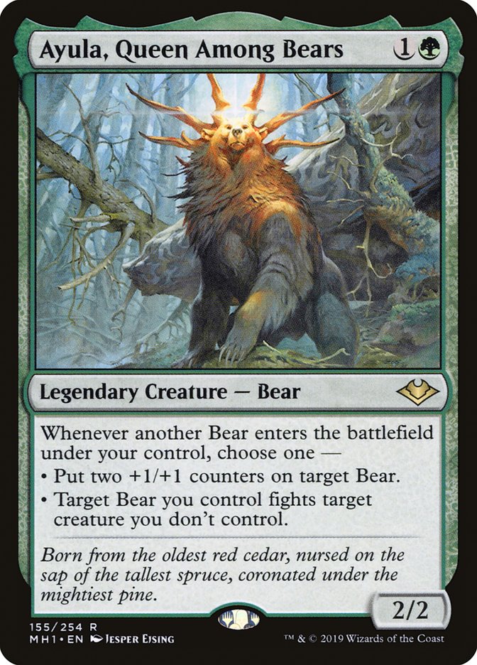 Ayula, Queen Among Bears [Modern Horizons] | Black Swamp Games