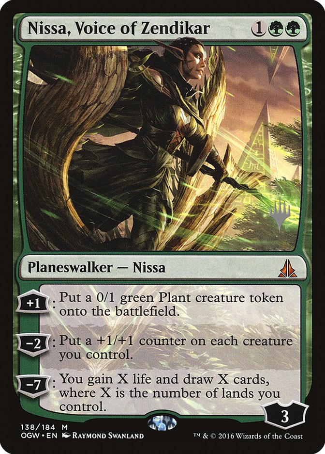 Nissa, Voice of Zendikar (Promo Pack) [Oath of the Gatewatch Promos] | Black Swamp Games