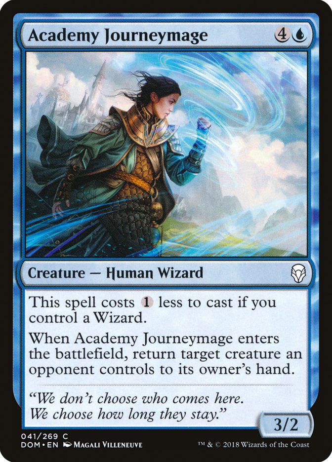 Academy Journeymage [Dominaria] | Black Swamp Games