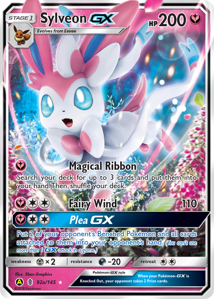 Sylveon GX (92a/145) [Alternate Art Promos] | Black Swamp Games