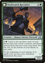 Duskwatch Recruiter // Krallenhorde Howler [Shadows over Innistrad] | Black Swamp Games