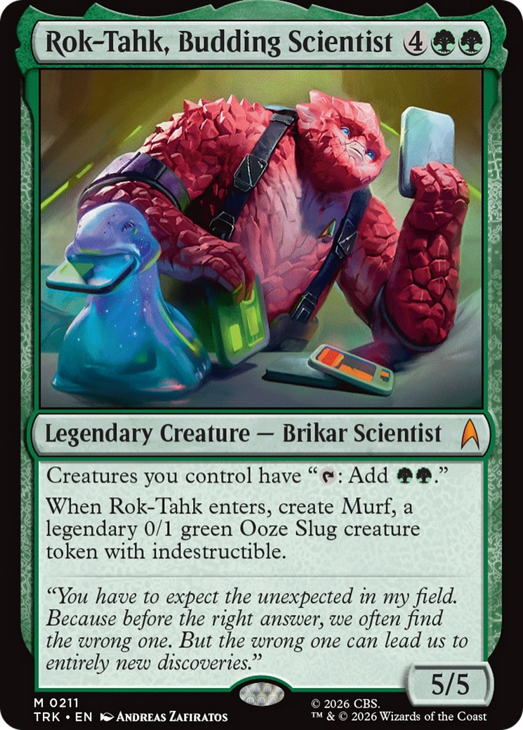 Rok-Tahk, Budding Scientist [Star Trek] | Black Swamp Games
