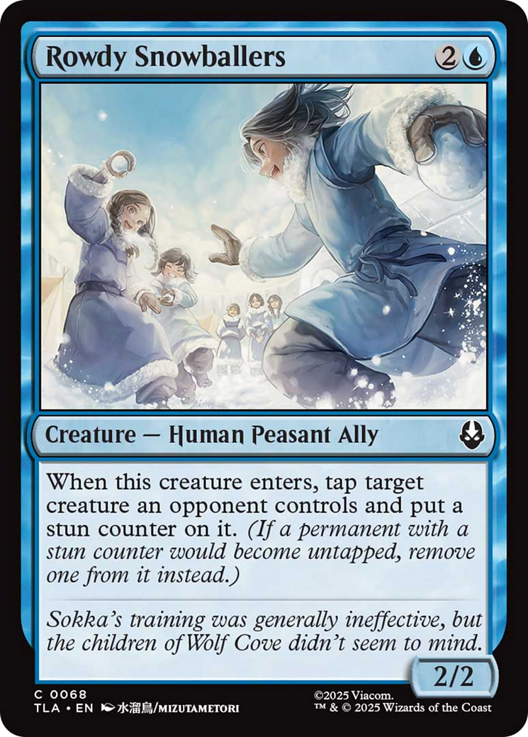 Rowdy Snowballers [Avatar: The Last Airbender] | Black Swamp Games