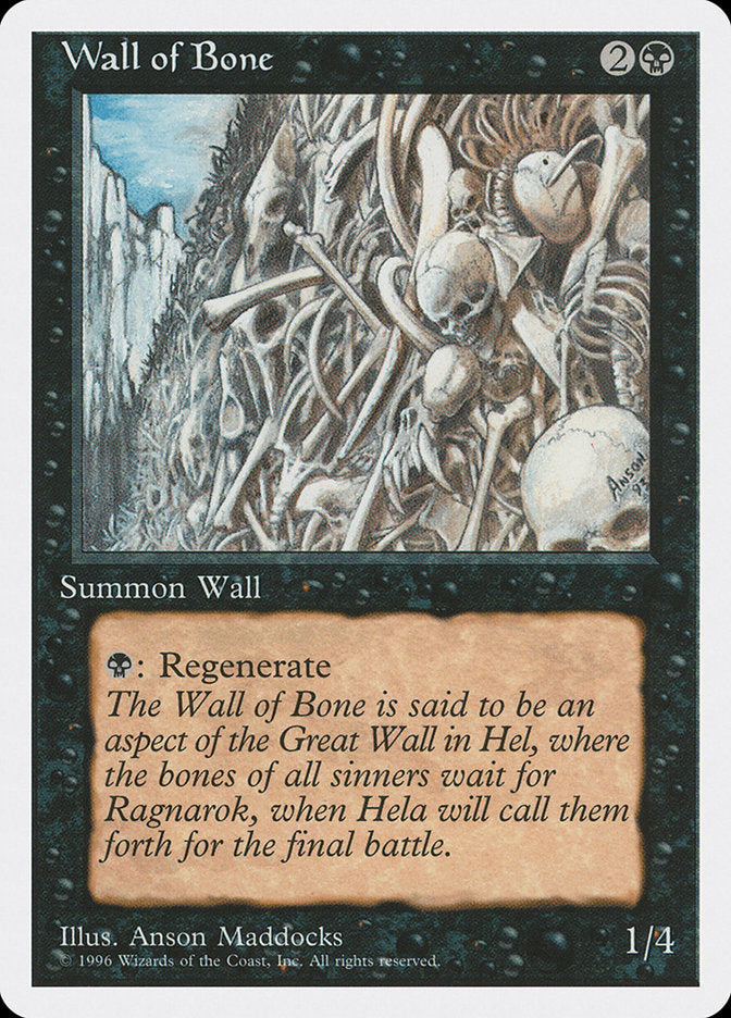 Wall of Bone [Introductory Two-Player Set] | Black Swamp Games