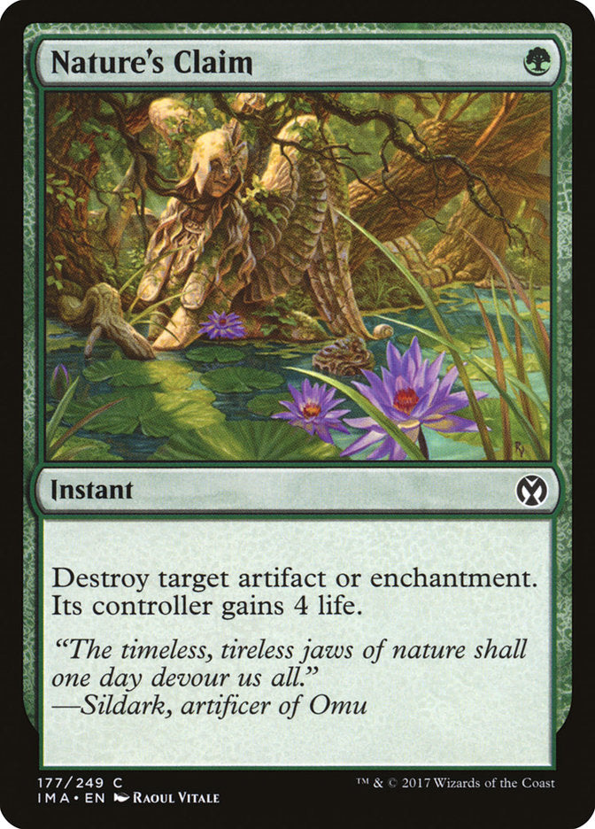 Nature's Claim [Iconic Masters] | Black Swamp Games