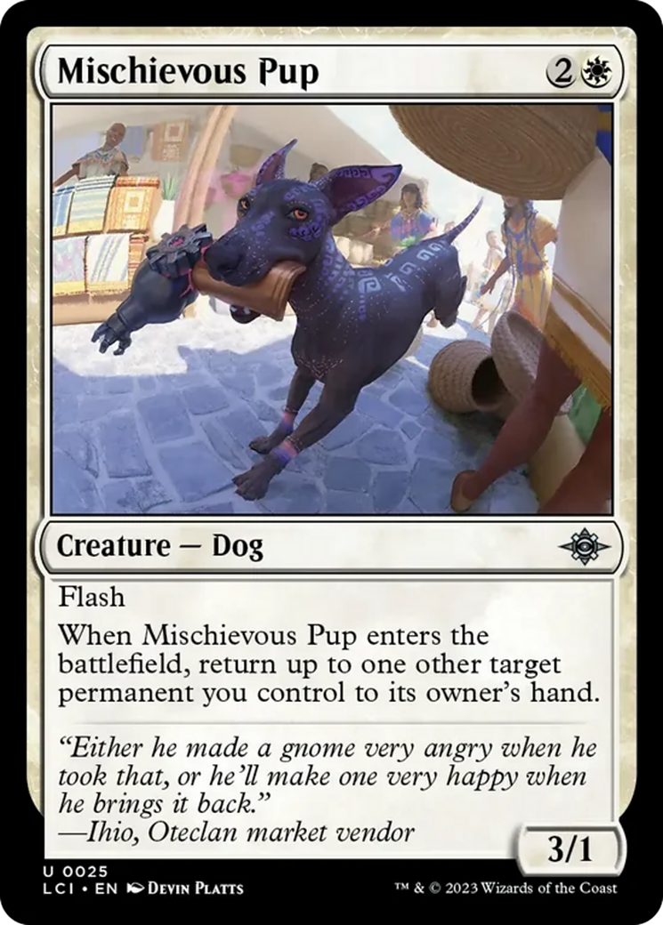 Mischievous Pup [The Lost Caverns of Ixalan] | Black Swamp Games