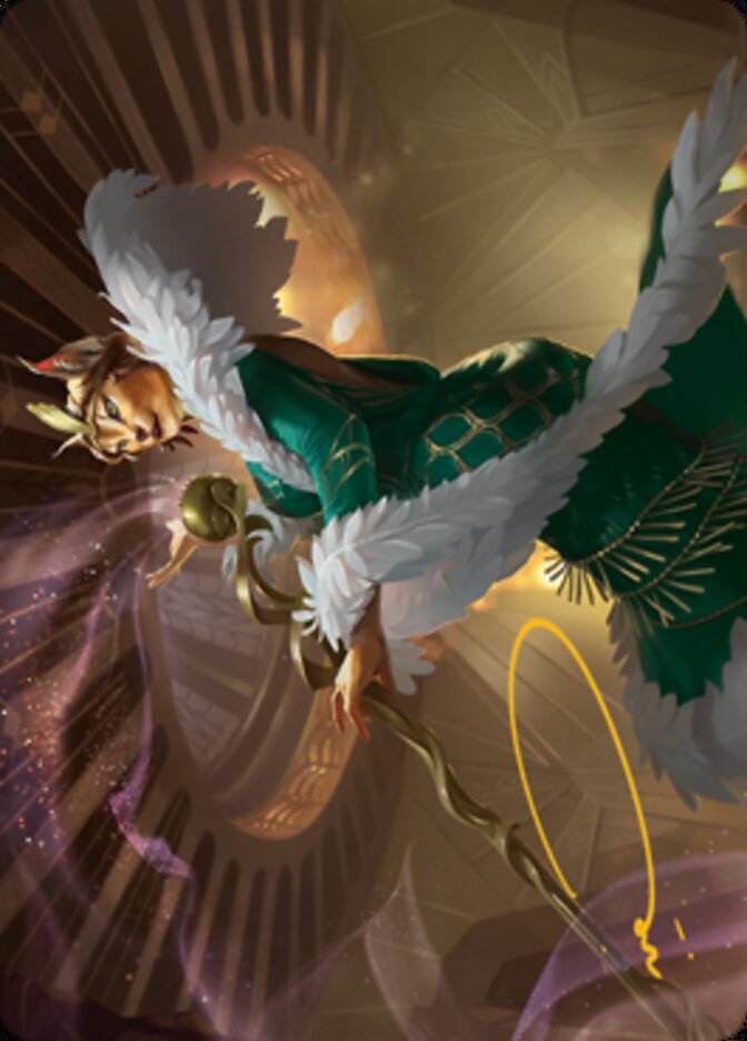 Kitt Kanto, Mayhem Diva Art Card (Gold-Stamped Signature) [Streets of New Capenna Art Series] | Black Swamp Games
