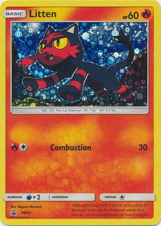 Litten (SM02) (General Mills Promo) [Sun & Moon: Black Star Promos] | Black Swamp Games