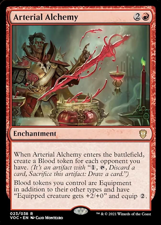 Arterial Alchemy [Innistrad: Crimson Vow Commander] | Black Swamp Games