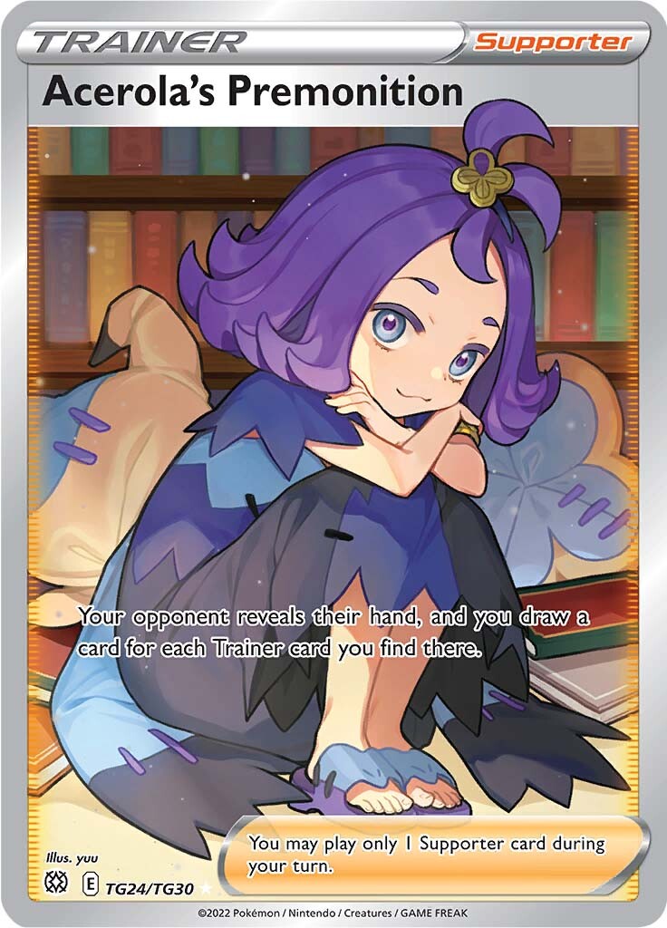 Acerola's Premonition (TG24/TG30) [Sword & Shield: Brilliant Stars] | Black Swamp Games