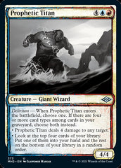 Prophetic Titan (Sketch) [Modern Horizons 2] | Black Swamp Games