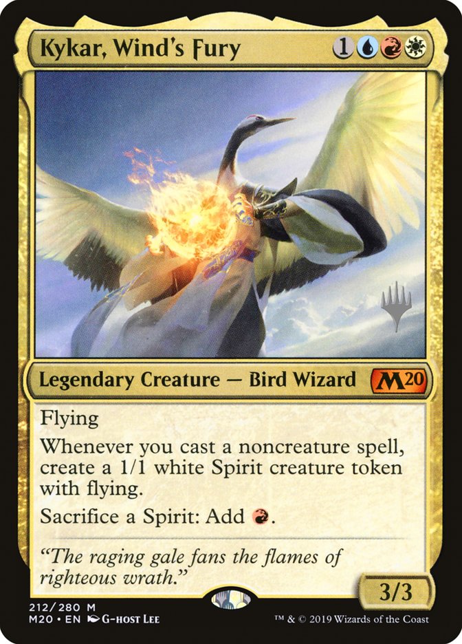 Kykar, Wind's Fury (Promo Pack) [Core Set 2020 Promos] | Black Swamp Games