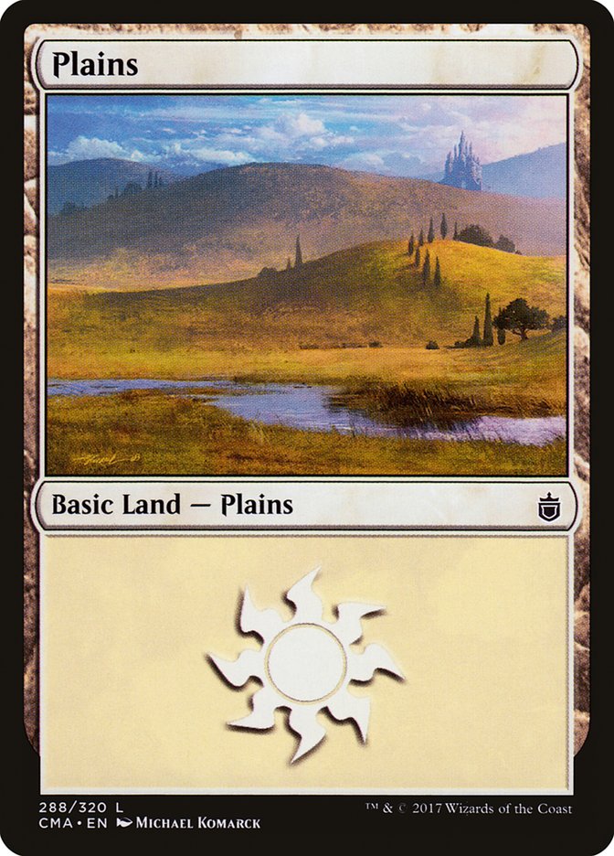 Plains (288) [Commander Anthology] | Black Swamp Games