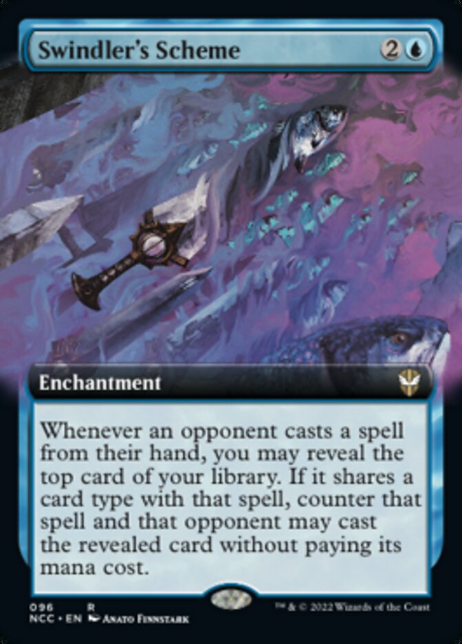 Swindler's Scheme (Extended Art) [Streets of New Capenna Commander] | Black Swamp Games