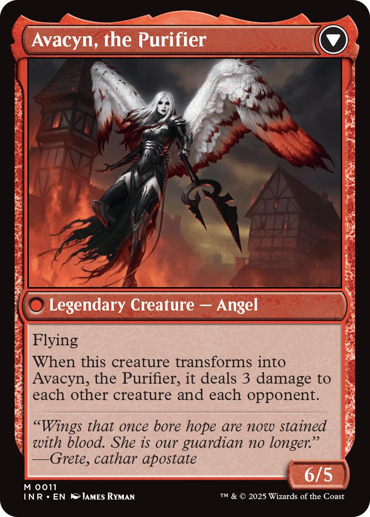 Archangel Avacyn // Avacyn, the Purifier [Innistrad Remastered] | Black Swamp Games