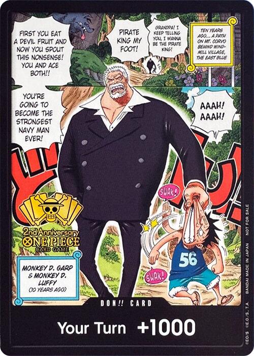 DON!! Card (2nd Anniversary Tournament) [One Piece Promotion Cards] | Black Swamp Games