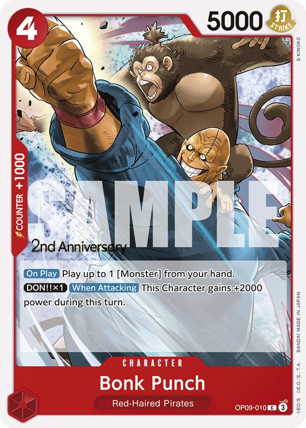 Bonk Punch [Emperors in the New World: 2nd Anniversary Tournament Cards] | Black Swamp Games