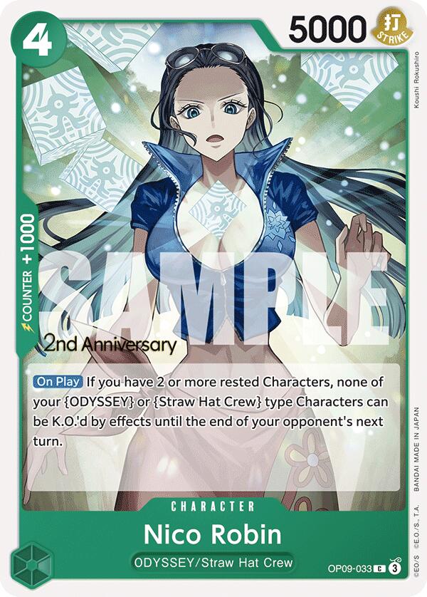 Nico Robin [Emperors in the New World: 2nd Anniversary Tournament Cards] | Black Swamp Games