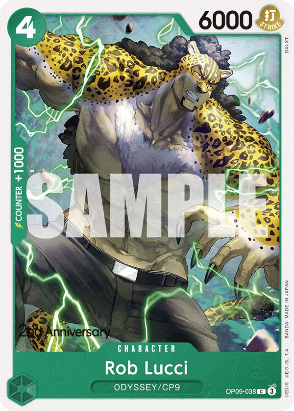 Rob Lucci [Emperors in the New World: 2nd Anniversary Tournament Cards] | Black Swamp Games