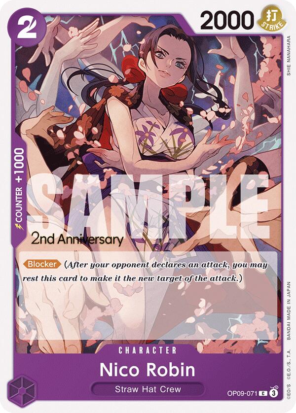 Nico Robin [Emperors in the New World: 2nd Anniversary Tournament Cards] | Black Swamp Games