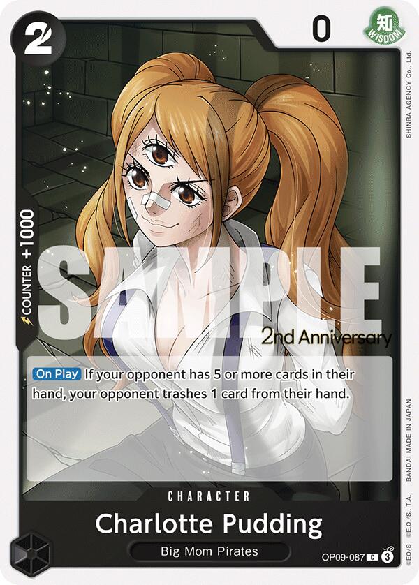 Charlotte Pudding [Emperors in the New World: 2nd Anniversary Tournament Cards] | Black Swamp Games