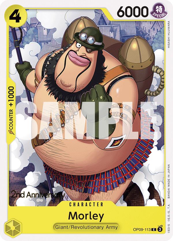 Morley [Emperors in the New World: 2nd Anniversary Tournament Cards] | Black Swamp Games