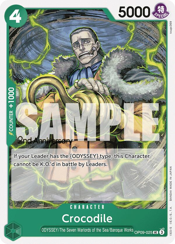 Crocodile [Emperors in the New World: 2nd Anniversary Tournament Cards] | Black Swamp Games