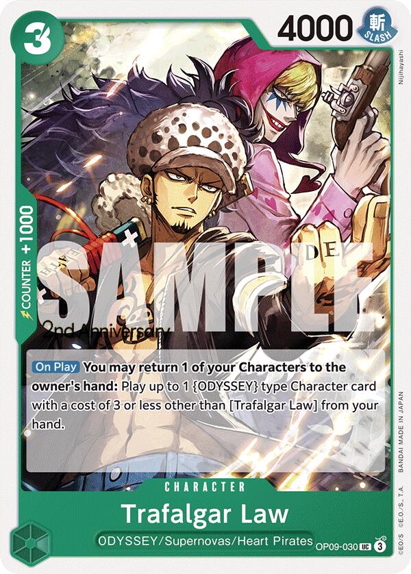 Trafalgar Law [Emperors in the New World: 2nd Anniversary Tournament Cards] | Black Swamp Games