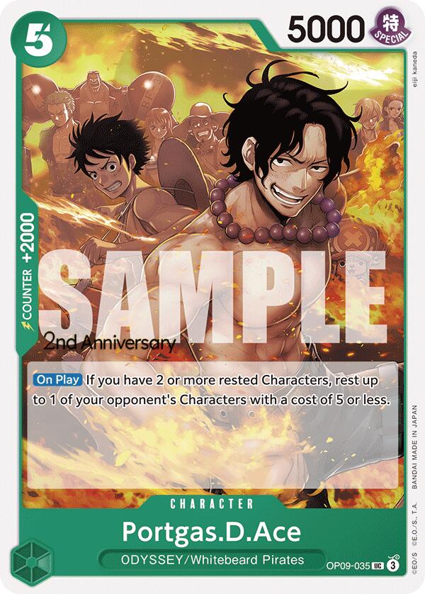 Portgas.D.Ace [Emperors in the New World: 2nd Anniversary Tournament Cards] | Black Swamp Games