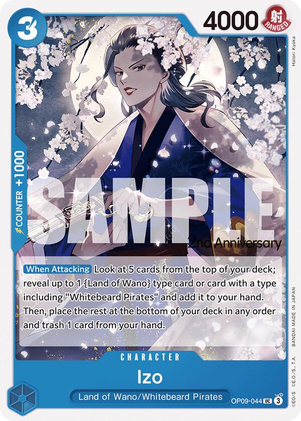 Izo [Emperors in the New World: 2nd Anniversary Tournament Cards] | Black Swamp Games