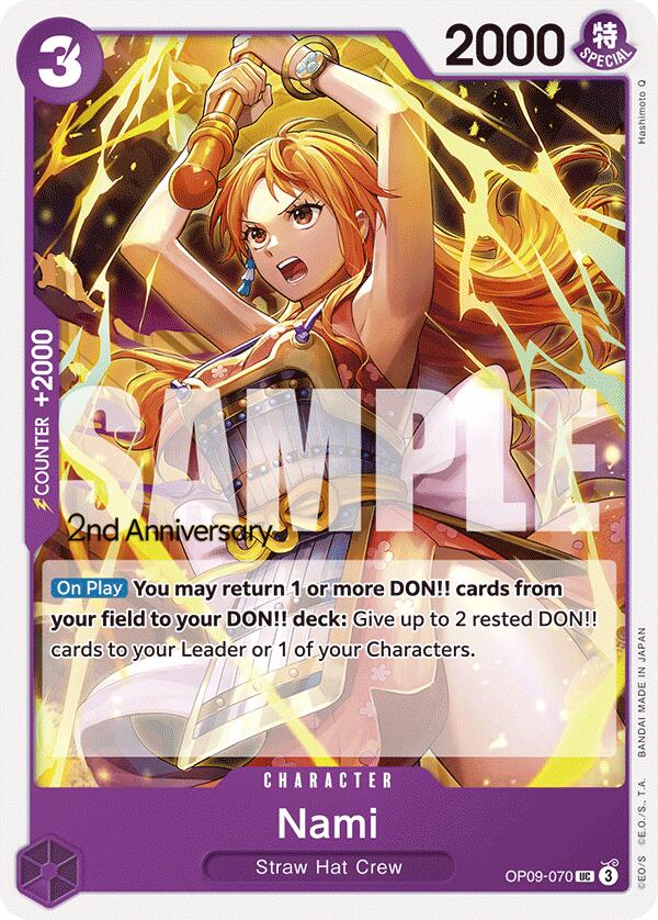 Nami [Emperors in the New World: 2nd Anniversary Tournament Cards] | Black Swamp Games