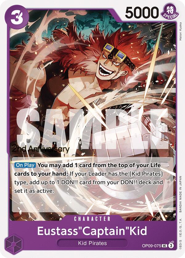 Eustass"Captain"Kid [Emperors in the New World: 2nd Anniversary Tournament Cards] | Black Swamp Games