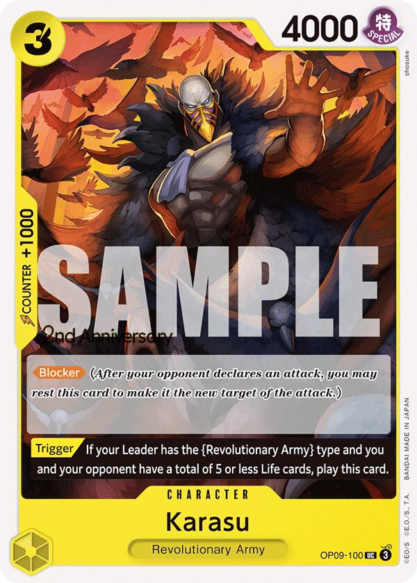 Karasu [Emperors in the New World: 2nd Anniversary Tournament Cards] | Black Swamp Games