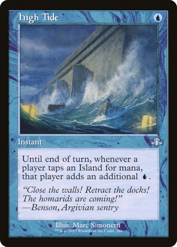 High Tide (Retro) [Dominaria Remastered] | Black Swamp Games
