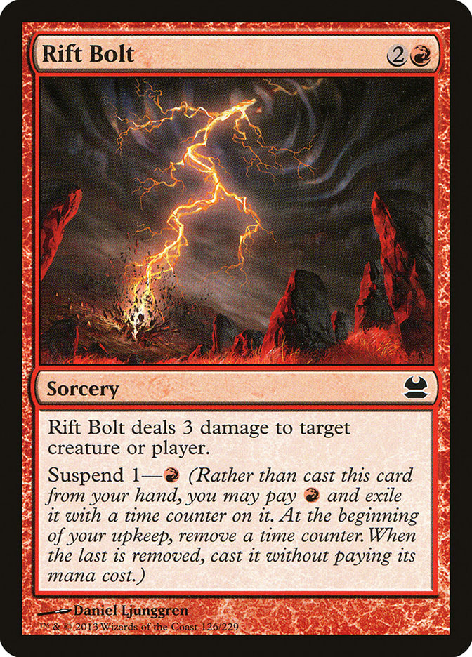 Rift Bolt [Modern Masters] | Black Swamp Games