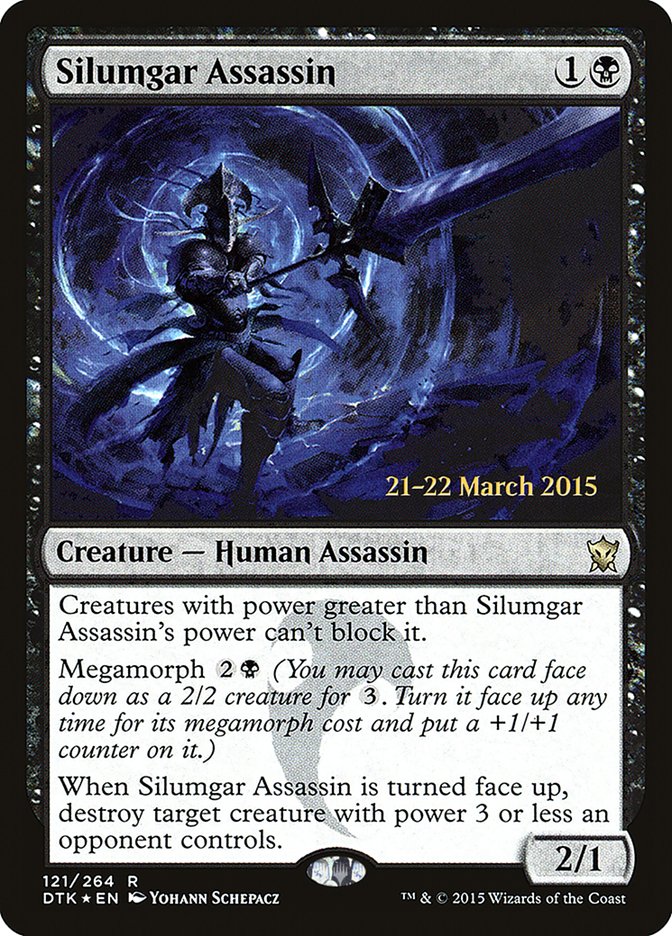 Silumgar Assassin [Dragons of Tarkir Prerelease Promos] | Black Swamp Games
