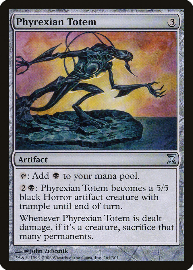Phyrexian Totem [Time Spiral] | Black Swamp Games