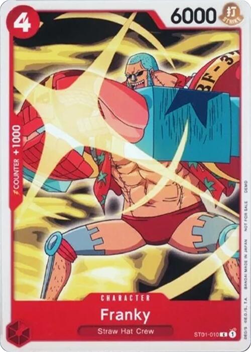 Franky [One Piece Demo Deck Cards] | Black Swamp Games