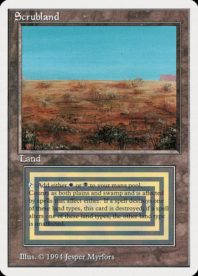 Scrubland [Summer Magic / Edgar] | Black Swamp Games