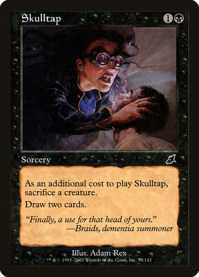 Skulltap [Scourge] | Black Swamp Games