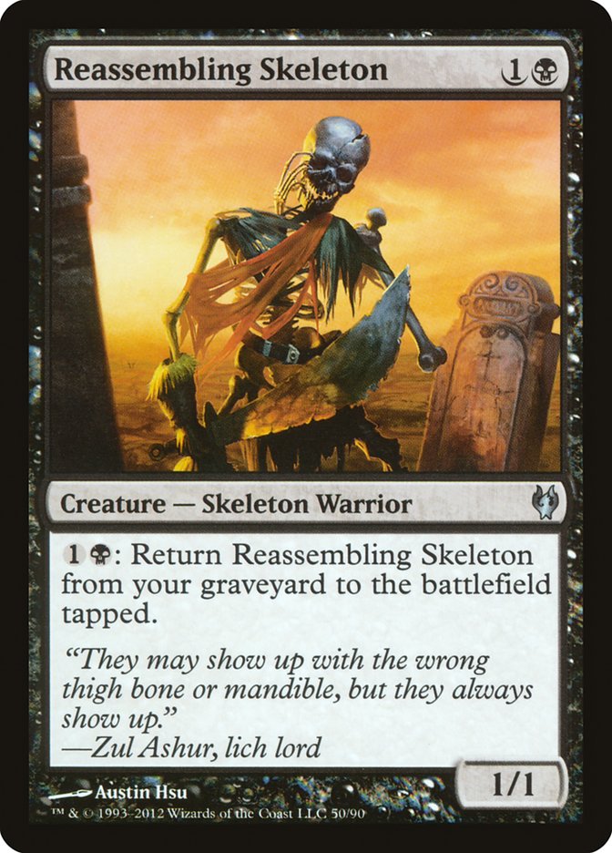 Reassembling Skeleton [Duel Decks: Izzet vs. Golgari] | Black Swamp Games