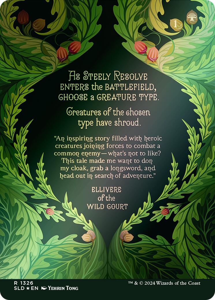 Steely Resolve [Secret Lair Drop Series] | Black Swamp Games