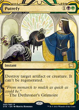 Putrefy (Foil Etched) [Strixhaven: Mystical Archive] | Black Swamp Games