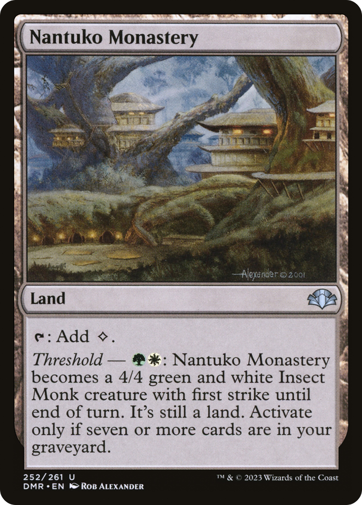 Nantuko Monastery [Dominaria Remastered] | Black Swamp Games