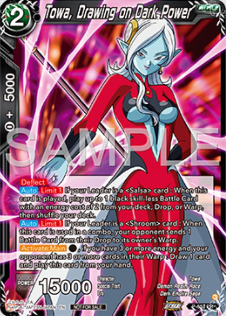 Towa, Drawing on Dark Power (P-653) [Tournament Promotion Cards] | Black Swamp Games