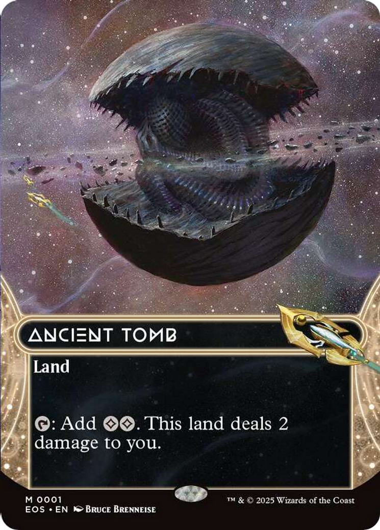 Ancient Tomb (0001) (Borderless) [Edge of Eternities: Stellar Sights] | Black Swamp Games